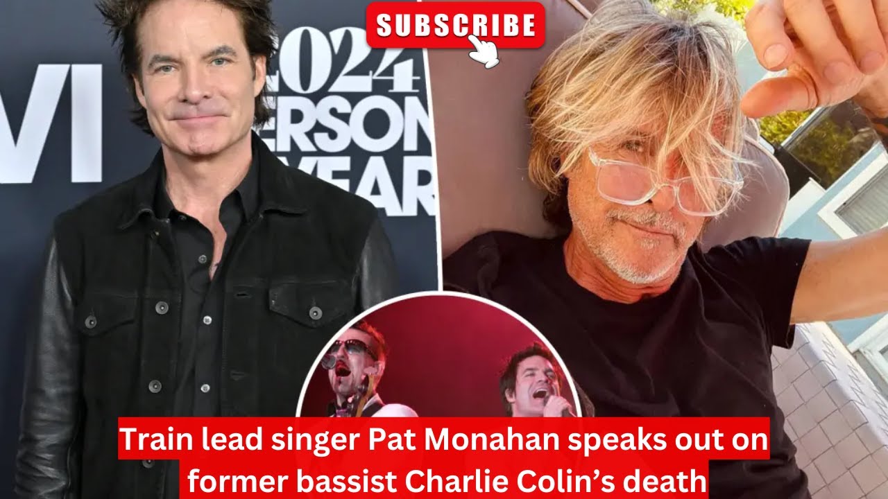 Train lead singer Pat Monahan speaks out on former bassist Charlie Colin’s death #patmahonan #deaths
