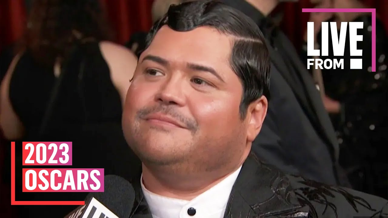 Harvey Guillen Makes FASHION HISTORY at Oscars 2023 | E! News
