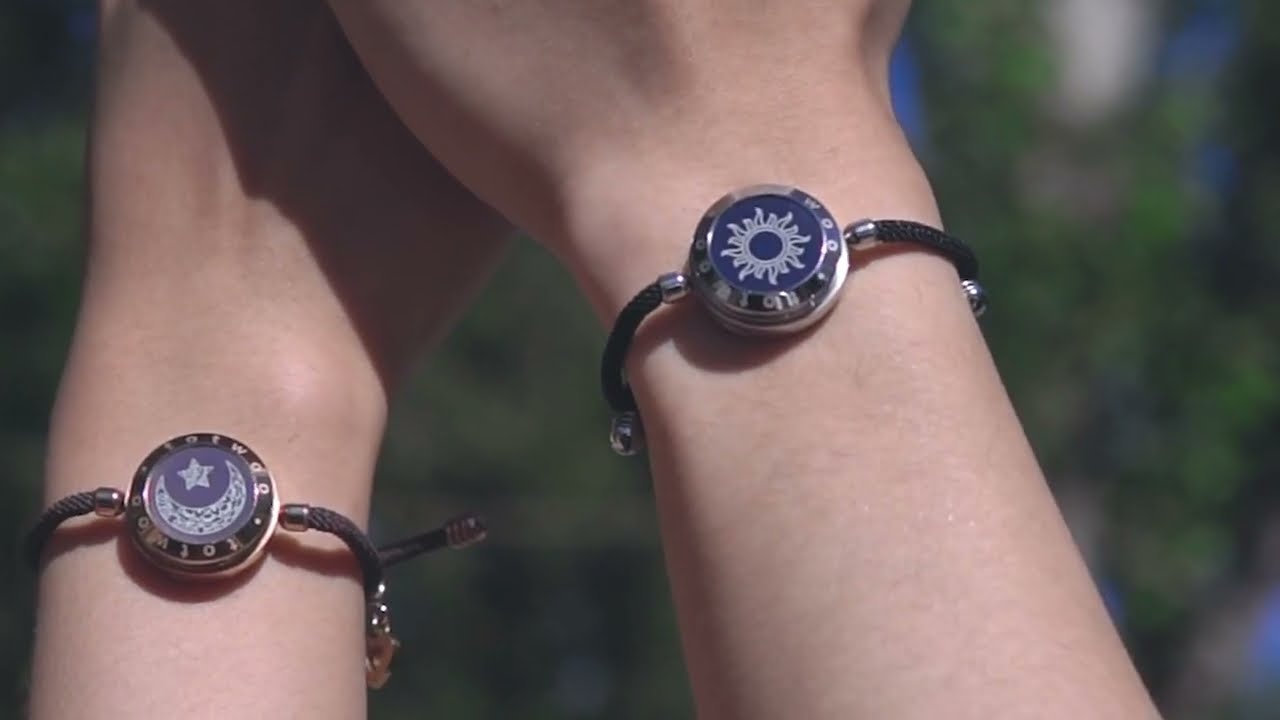 totwoo | NEW Sun&Moon vibration bracelets, best couple gift for you and your dearest.