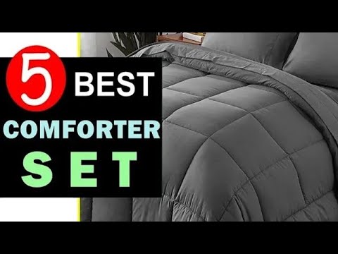 Best Comforter Sets 2024-2025 🏆 Top 5 Best Comforter Set Reviews