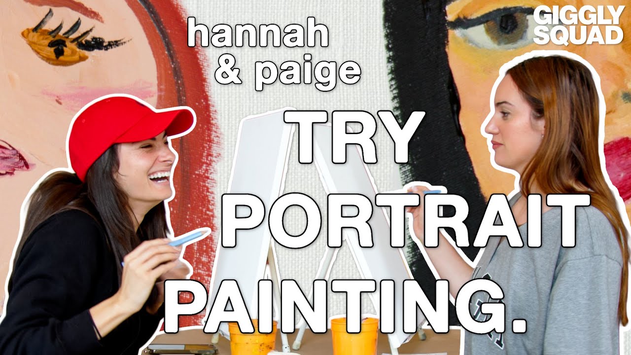 Hannah & Paige Try Painting Each Other | Ep. 9: NOLA | The Giggly Squad