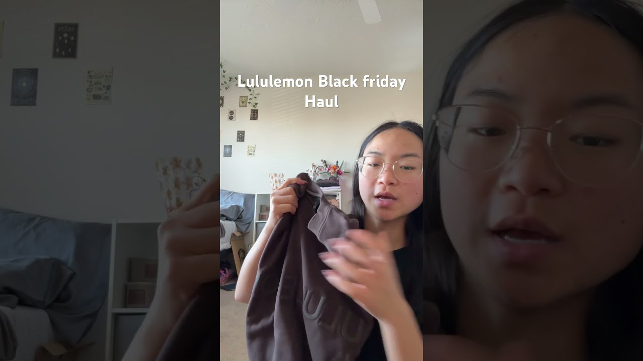 Lululemon Black Friday haul