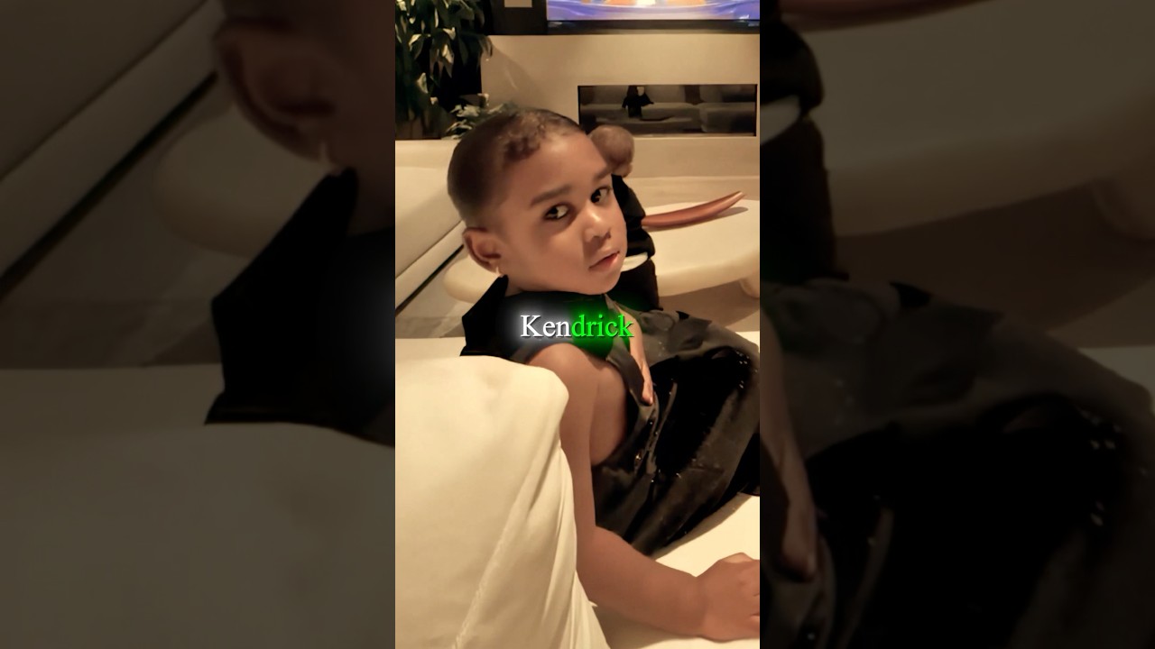 Kendrick Lamar's Daughter REACTS to him 🥺❤️