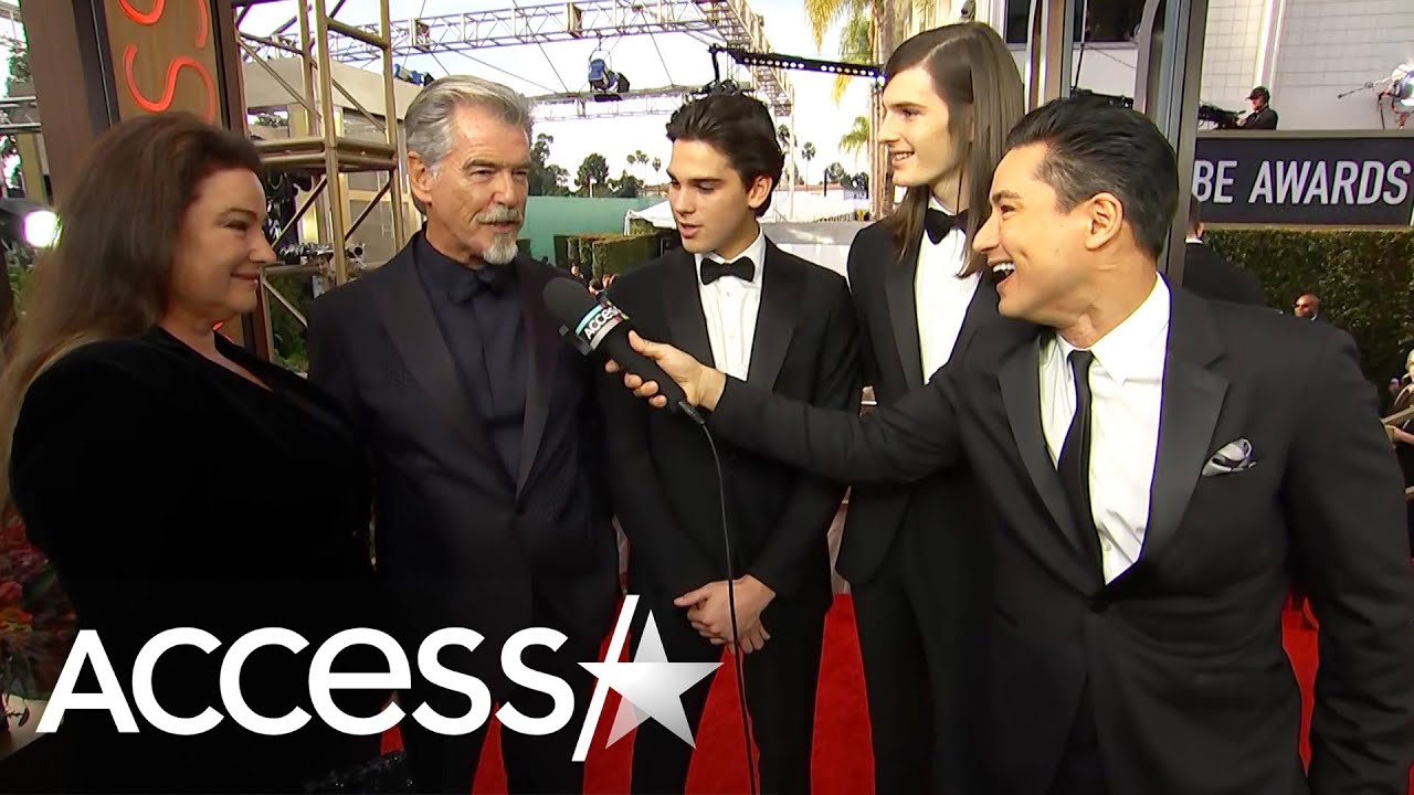 Pierce Brosnan Gushes Over Sons Dylan And Paris At Golden Globes 2020: 'This Is A Great Honor'