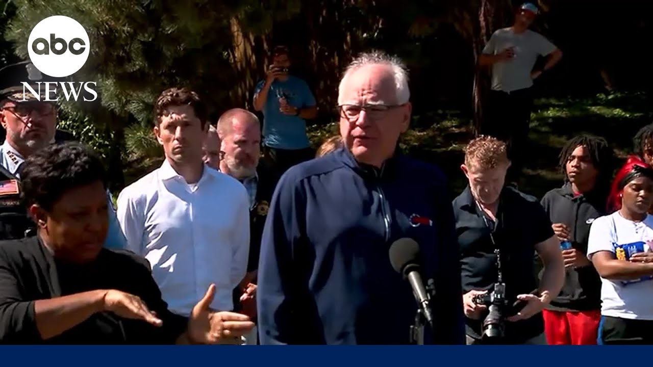 Minneapolis shooting: Minnesota Gov. Tim Walz speaks out