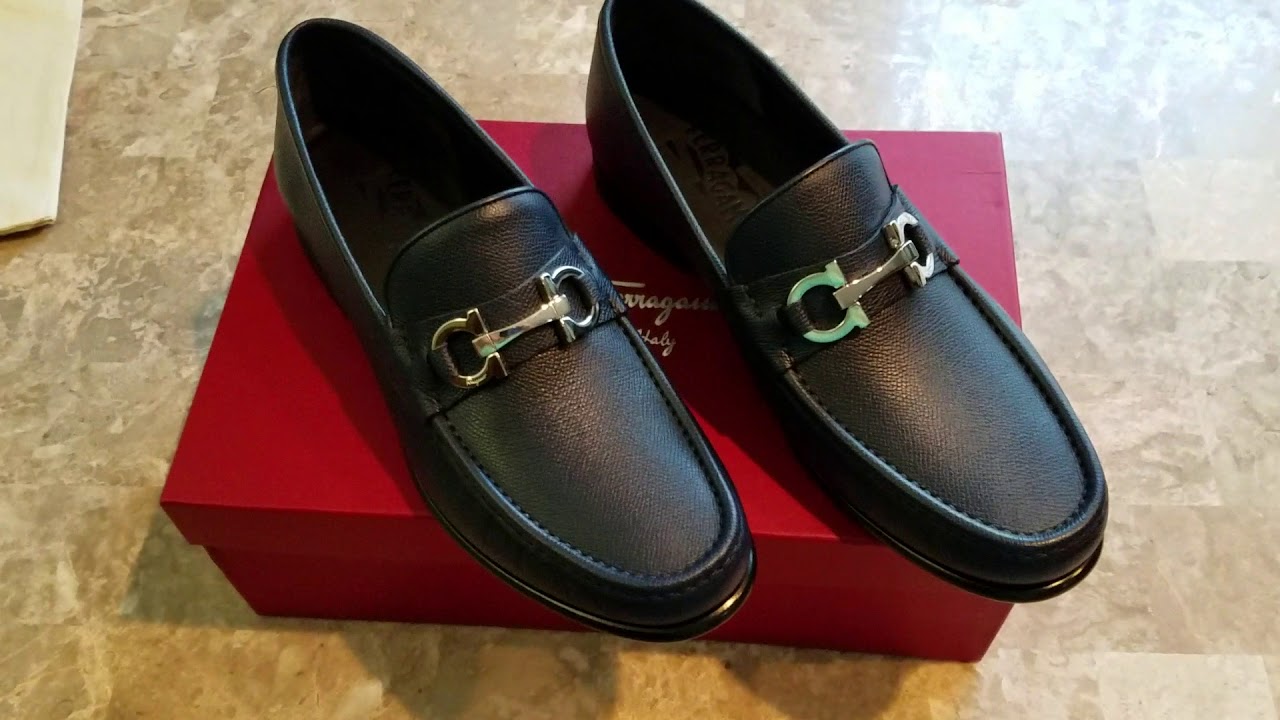 Men's Salvatore Ferragamo Gancini Loafer Moccasin Unboxing and Review