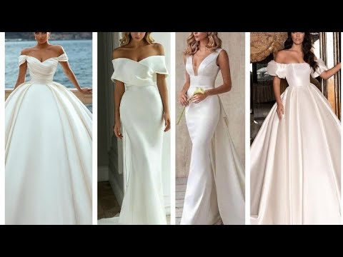 Most Breathtakingly Beautiful SILK Wedding Gowns