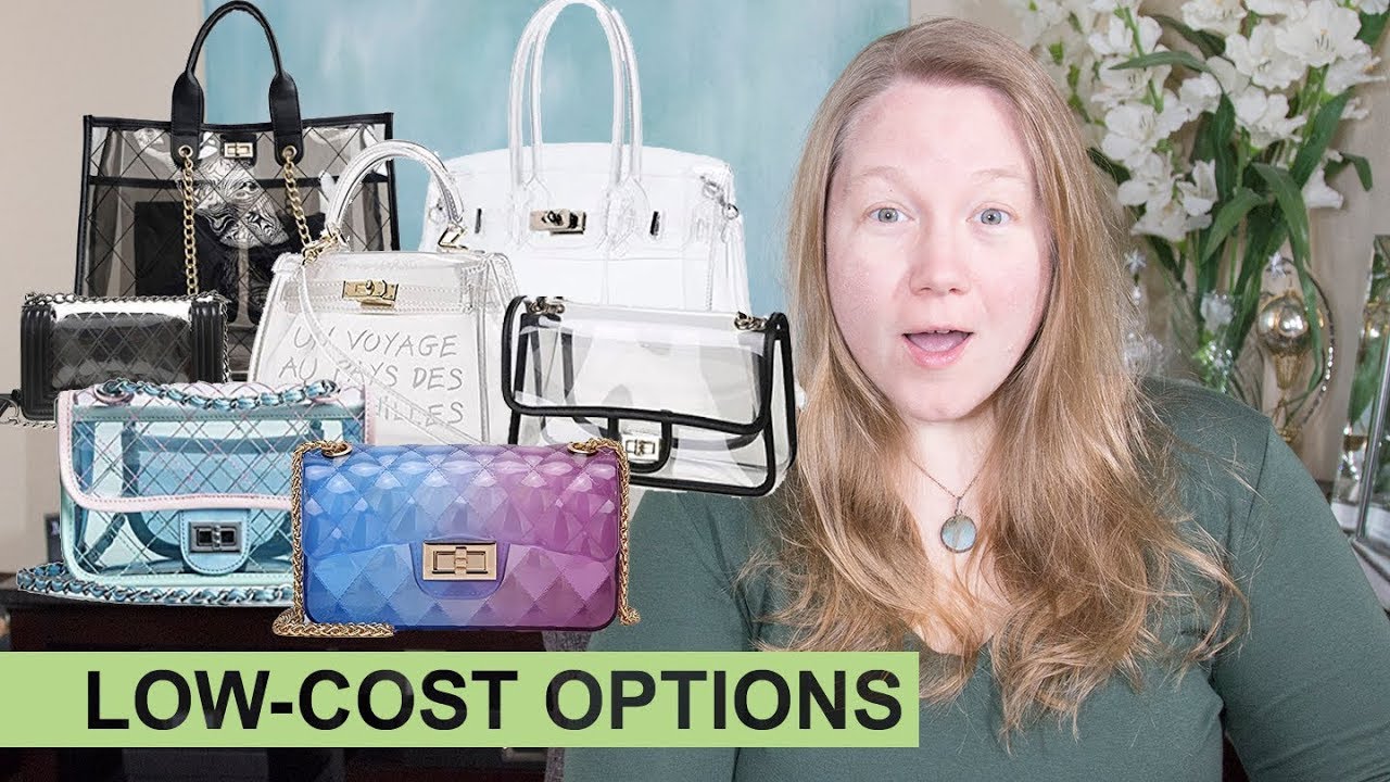 THE CLEAR BAG TREND || Louis Vuitton, Chanel, Hermes || Autumn Beckman