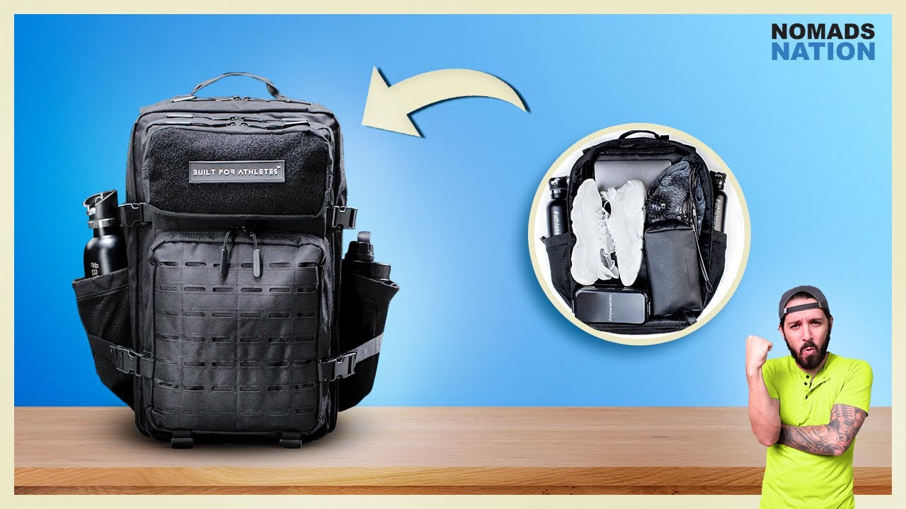 Built For Athletes Pro Backpack Review (MONSTER Gym bag 💪)