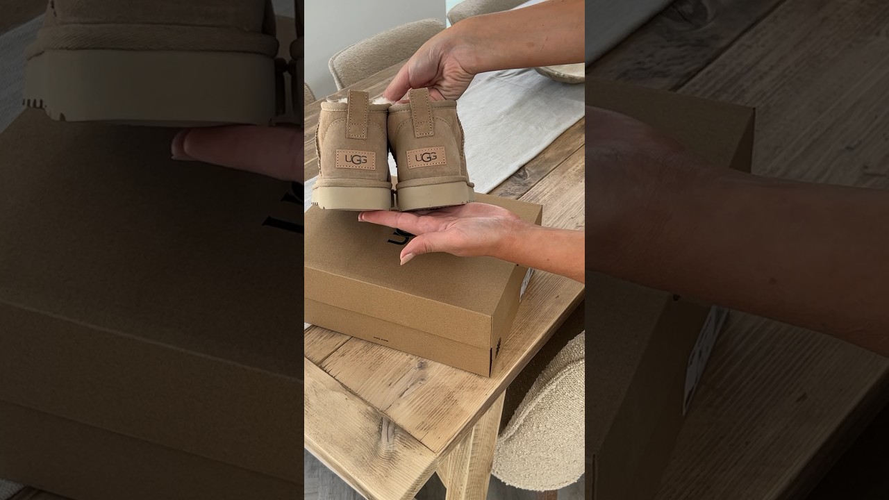 UGG UNBOXING - Ultra Mini Sand #asmr #unboxing