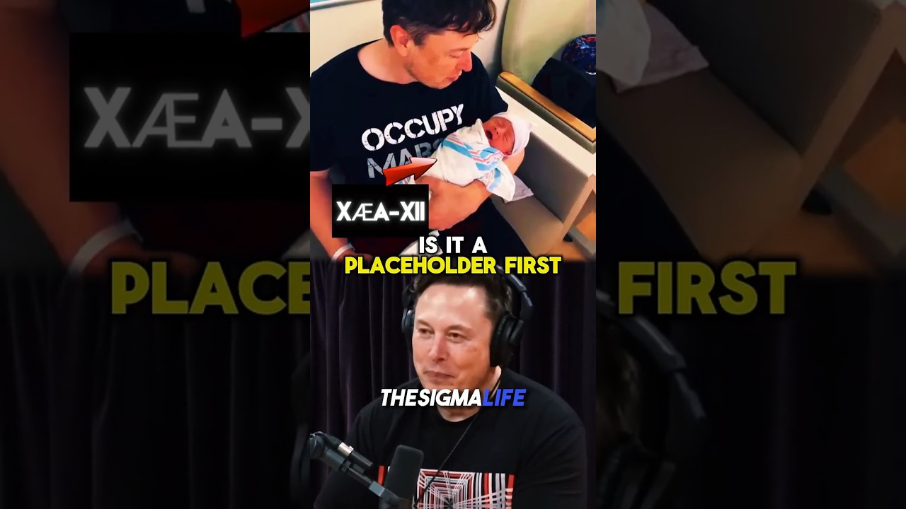 Elon Musk Explains his Baby's Name