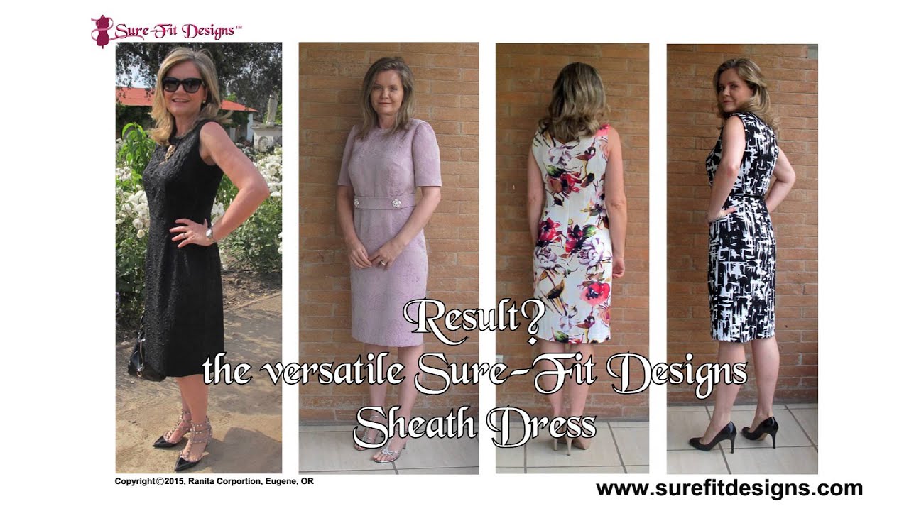 How to design the basic Sheath Dress with Sure-Fit Designs™