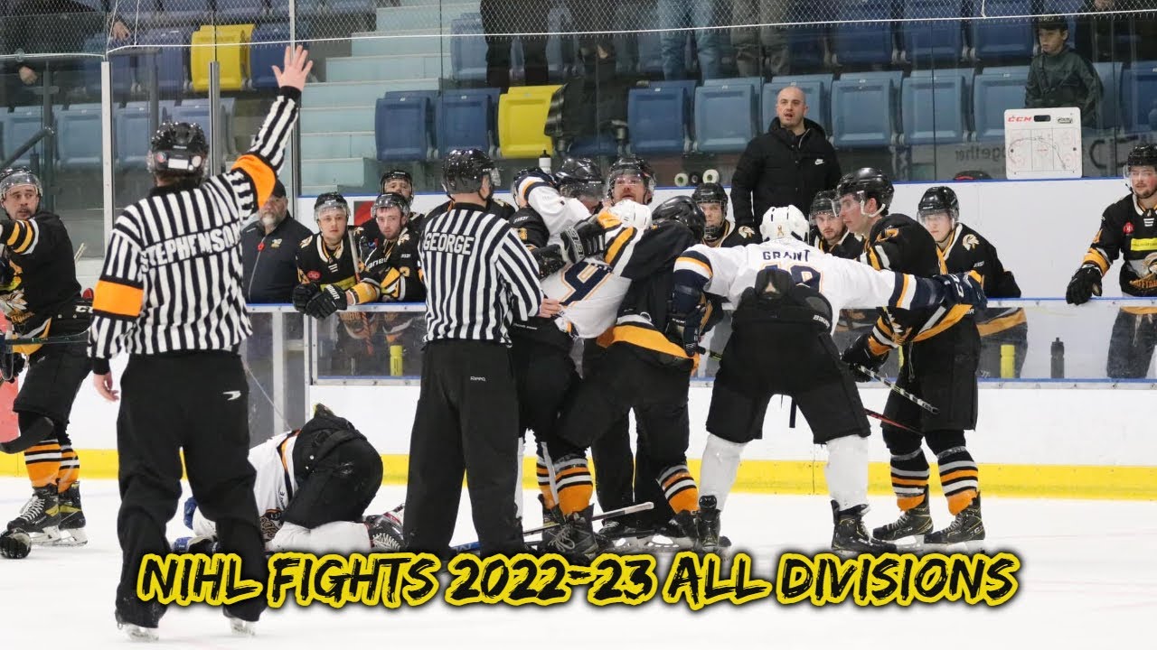 NIHL fights 2022-23 (All Divisions)
