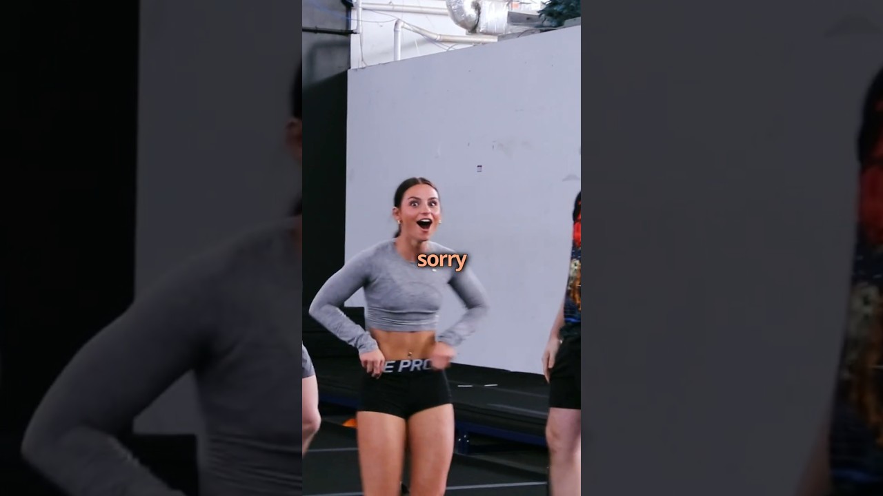 A little too much ☠️ #cheer #stunt #shorts