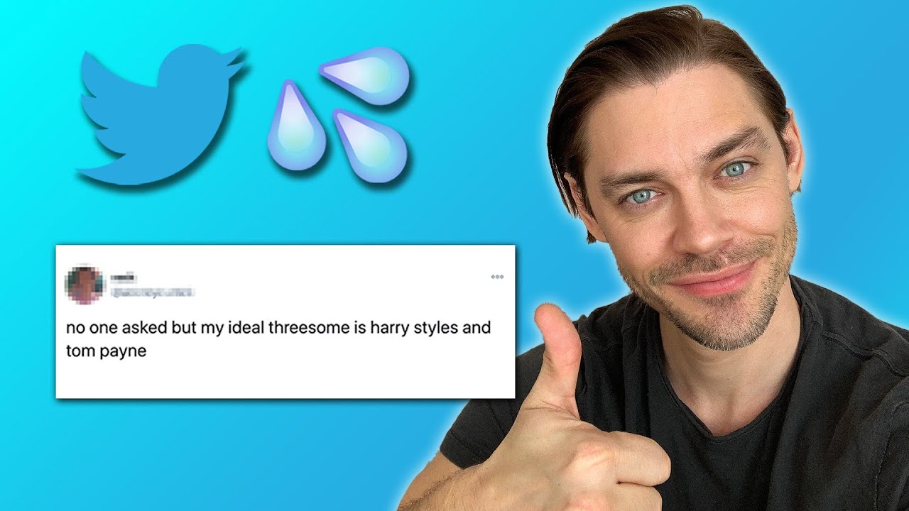 Tom Payne Reads Thirst Tweets