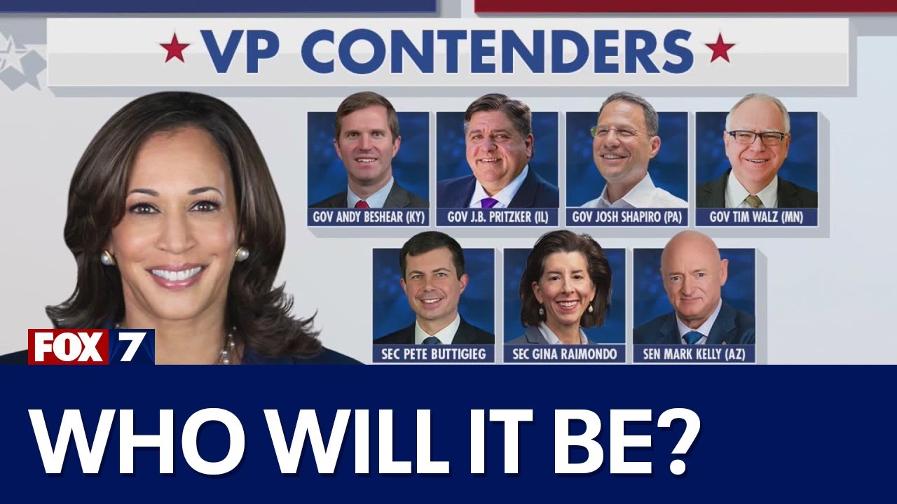 Kamala Harris' VP pick coming soon