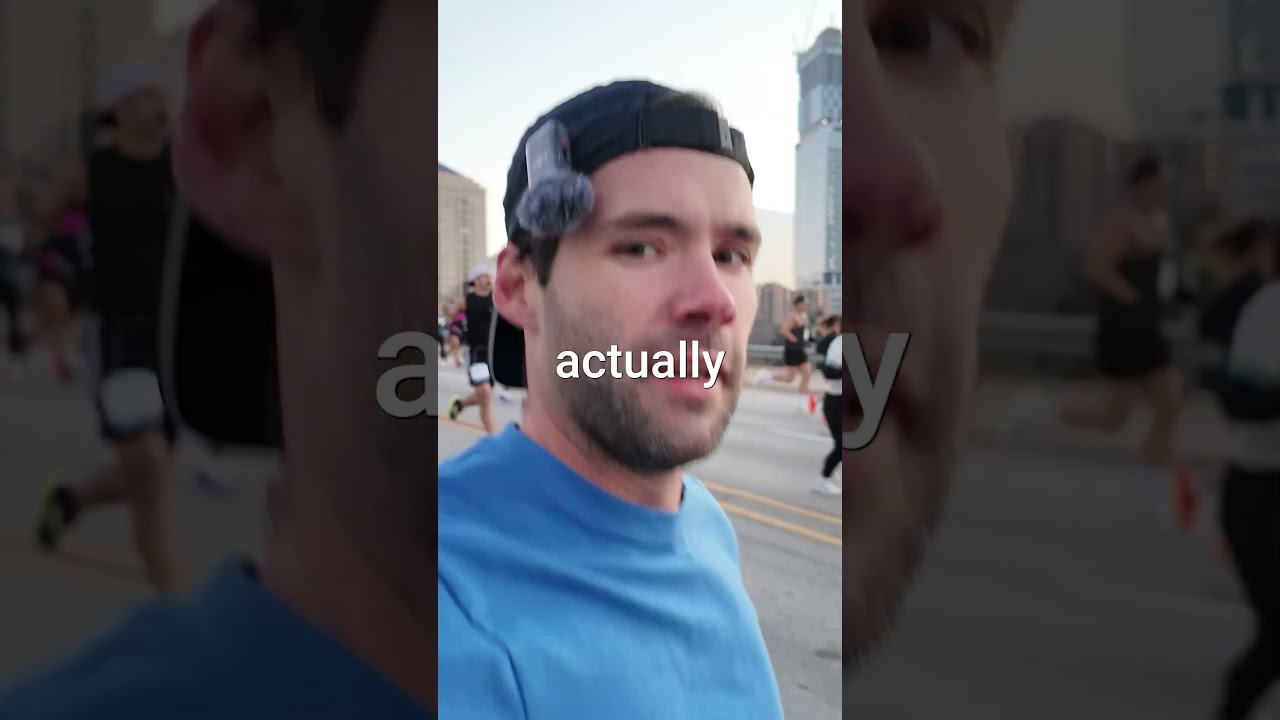 I ran a marathon in banned shoes