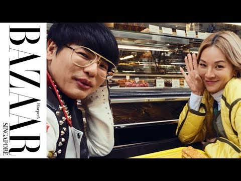 Café à la Mode: EIC Kenneth Goh With Fashion Stylist Tina Leung In Paris