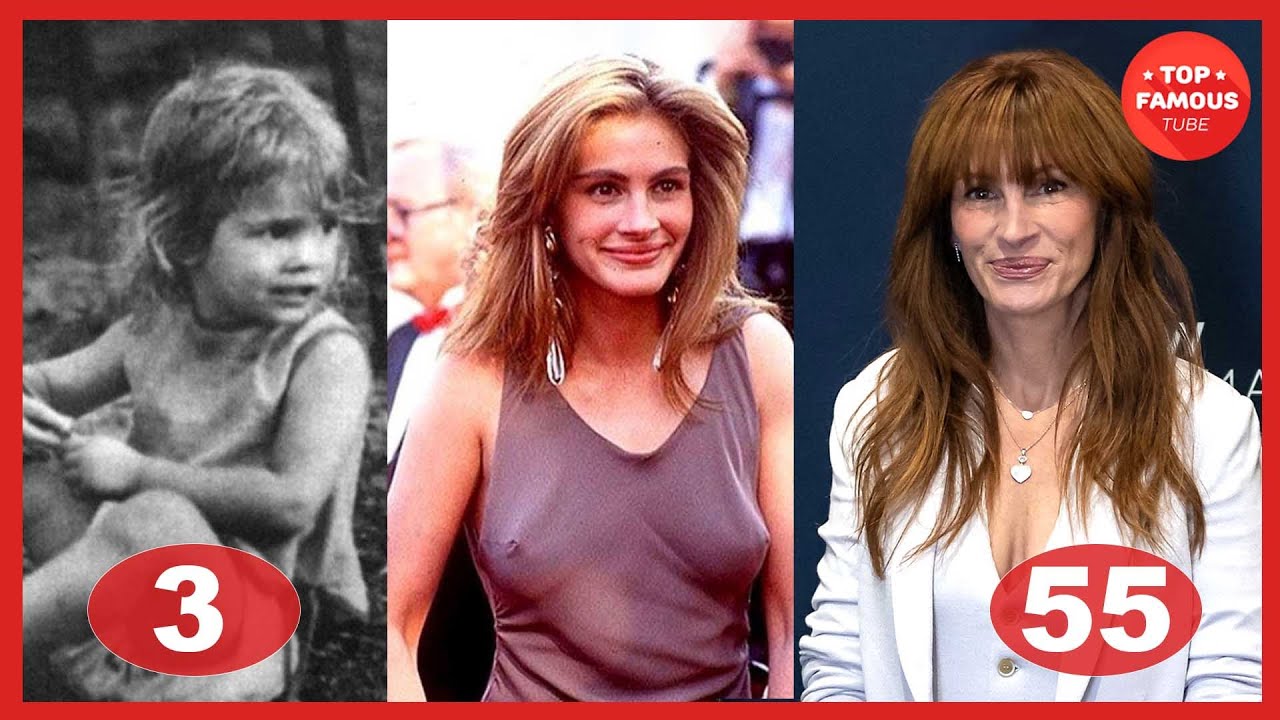 Julia Roberts Transformation ⭐ From 2 To 55 Years Old