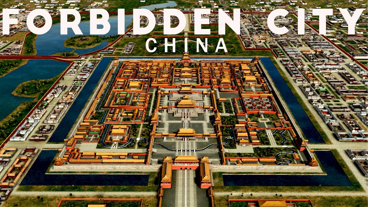 China's Forbidden City  :  A city that was hidden from everyone's view 😱