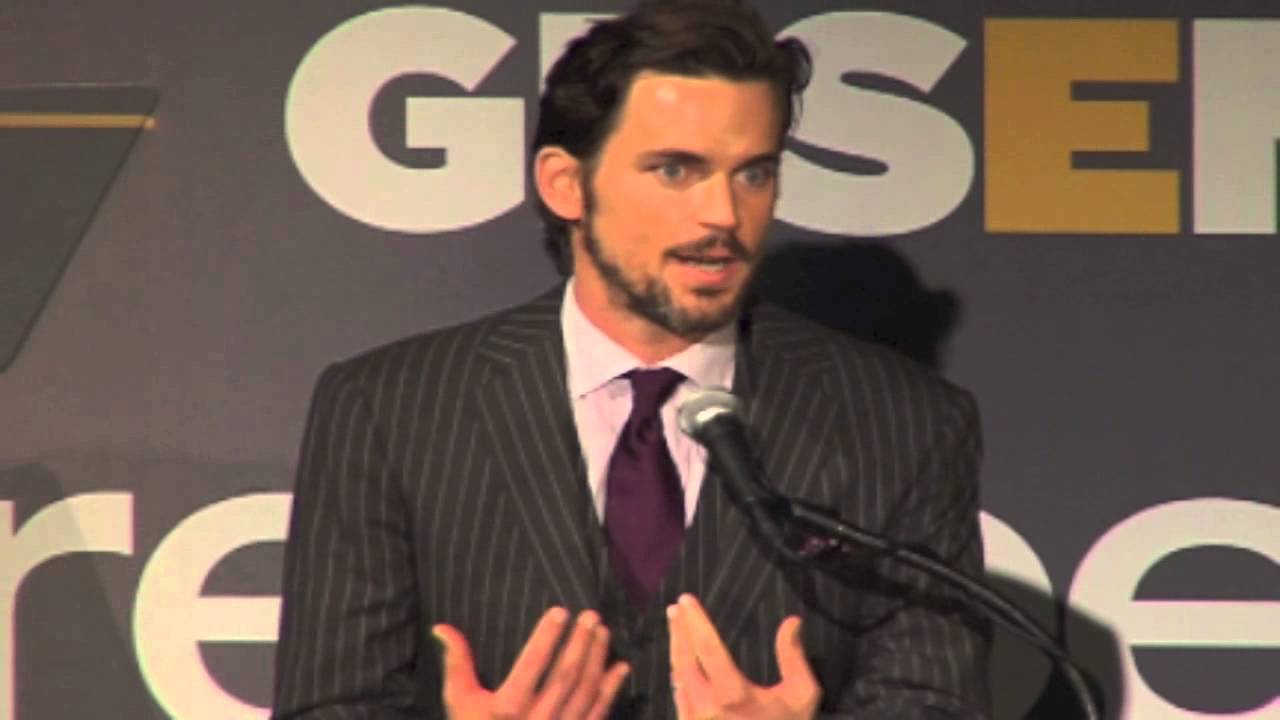 Matt Bomer & Simon Halls accept GLSEN's 2012 Inspiration Award