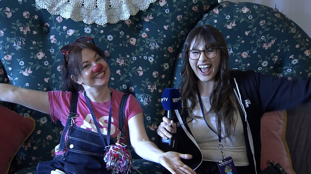 Alyson Court (Loonette The Clown) From The Big Comfy Couch at Niagara Fall Comic Con
