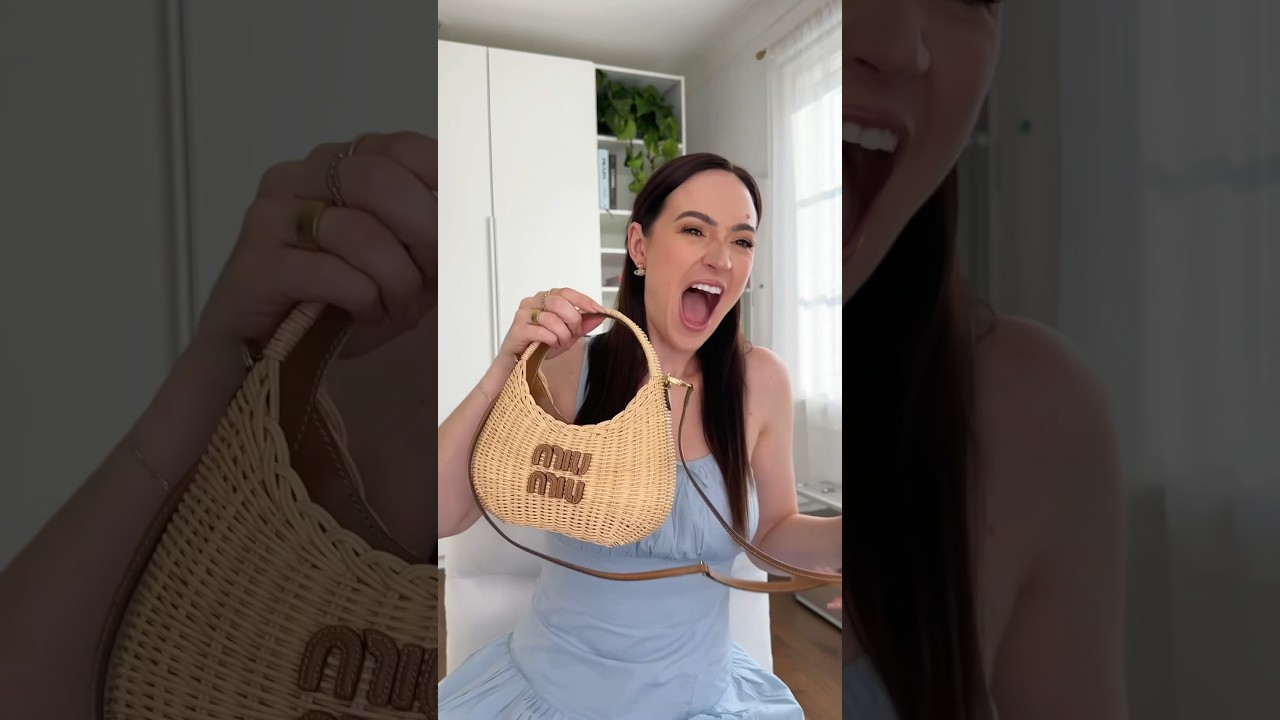 ASMR Unboxing Miu Miu Bag Haul