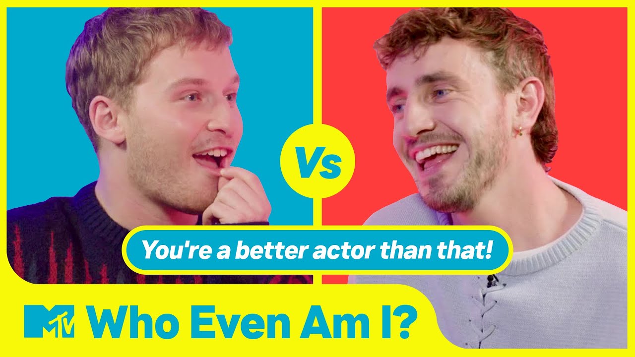 “Am I Pedro Pascal?” Paul Mescal & Fred Hechinger Play “Who Even Am I?” 😂 | Gladiator 2 | MTV Movies