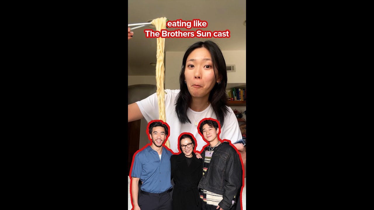 Eating like The Brothers Sun Cast for 24 Hours #brotherssun