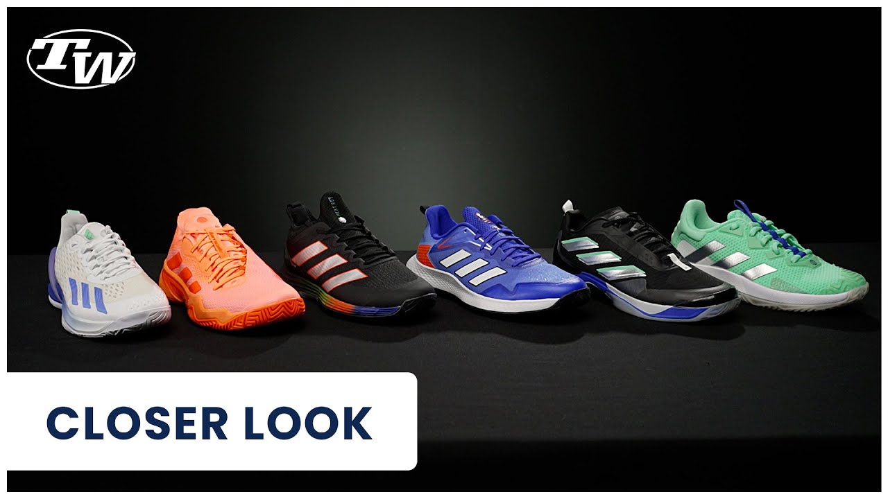 Find the best adidas tennis shoes for you in 2023 - something for every level & every age of player!