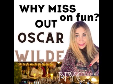 Oscar Wilde NYC Must visit BAR.