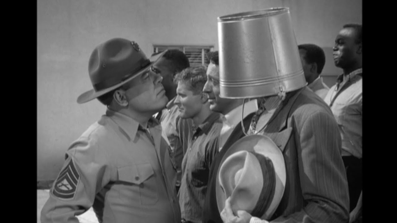 Gomer Pyle Joins the Marines Corps & Meets Sergeant Carter - 1964