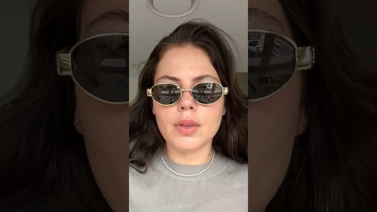 Unbox my new Celine sunglasses with me ☁️