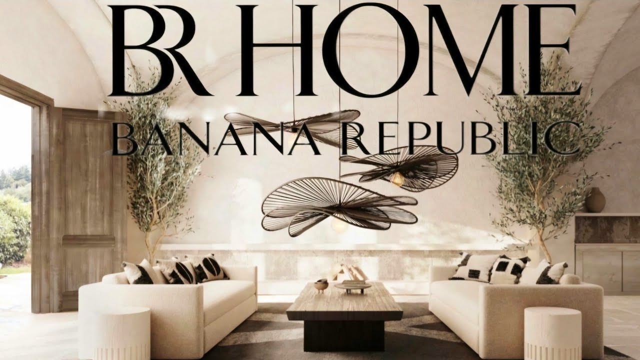 The Banana Republic Home Store The Furniture & Decor Is Stunning! Interior Inspiration