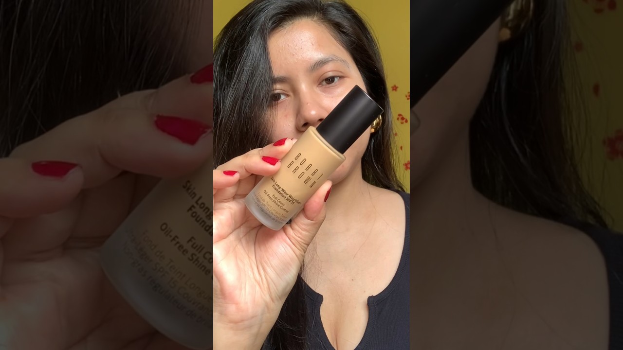 BOBBI BROWN SKIN LONGWEAR WEIGHTLESS FOUNDATION #bobbibrown #foundation #review