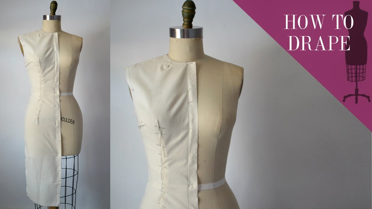 How To Drape A Sheath Dress Bodice