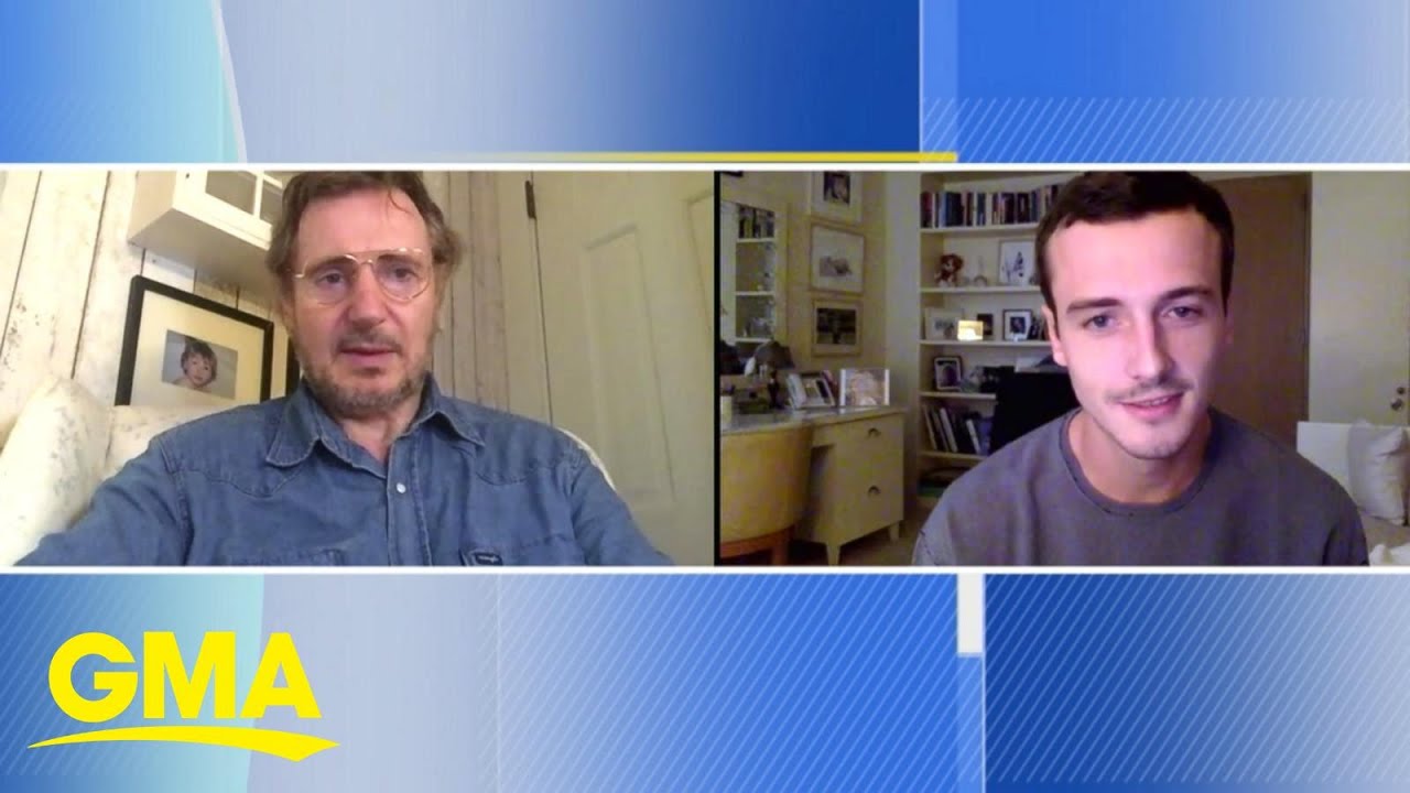 Liam Neeson and son Micheál Richardson talk new film, 'Made in Italy' l GMA