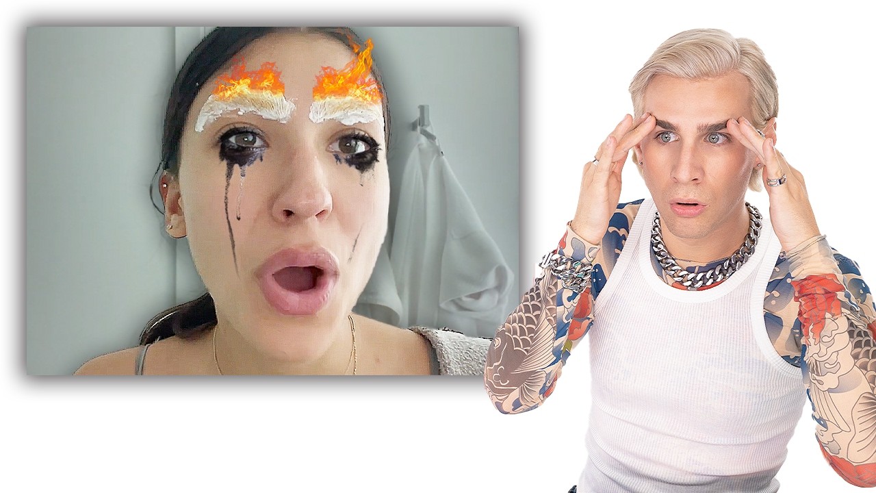 Hairdresser Reacts To People Bleaching Their Eyebrows