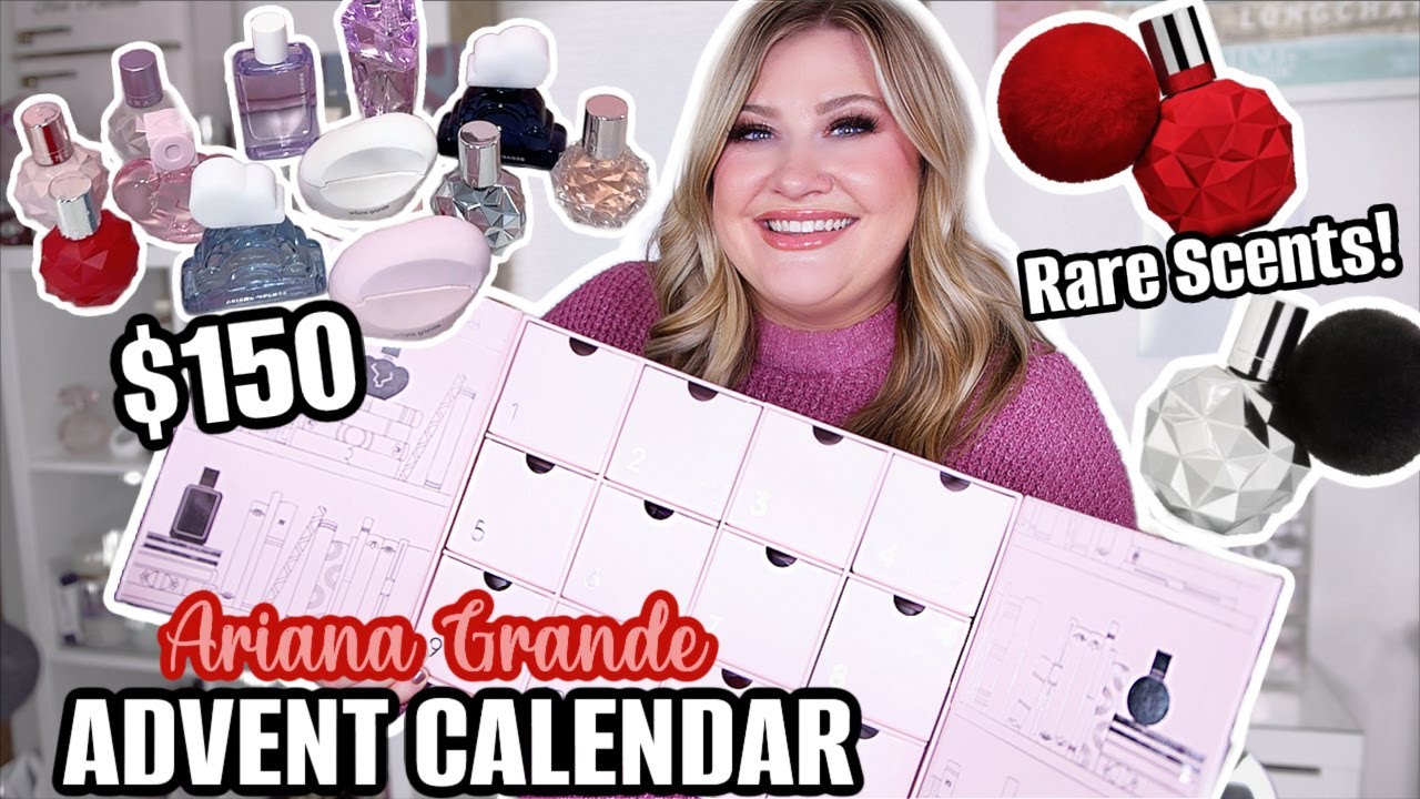 I BOUGHT THE ARIANA GRANDE PERFUME ADVENT CALENDAR! Let's Try All 12 Scents!