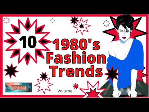 Ten 1980s Fashion Trends -1