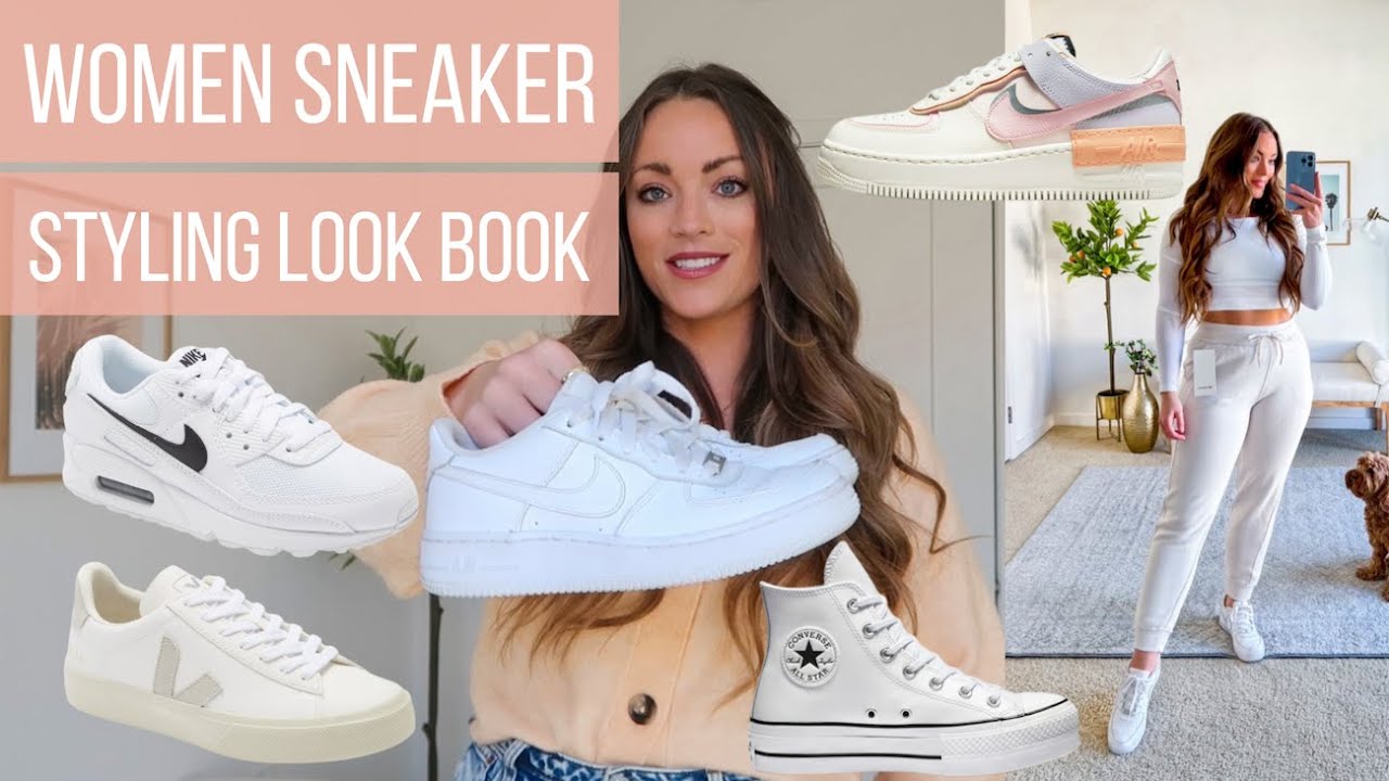 Women Sneaker Styling Haul | Sneaker Look book / Nike, Adidas, Veja, Vans, Converse