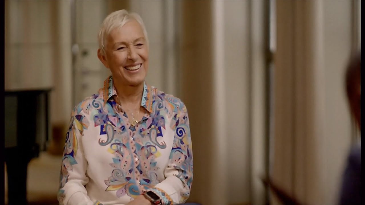Martina Navratilova interview this day in the UK - 18/June/2025