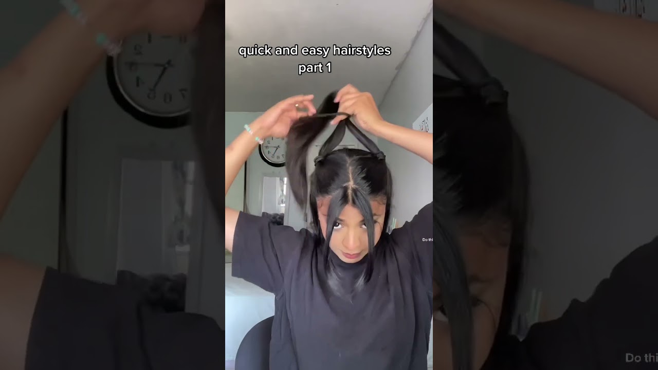 easy and cute hairstyles for school #hairstylesforschool #hairof2023 #easyhairstyles #school