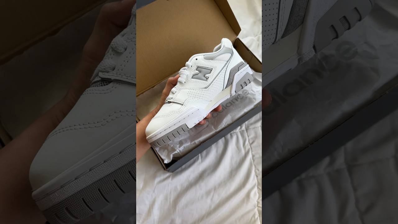 New Balance 550 🤍 #newbalance #newbalance550 #newbalanceshoes #sneakercollection #sneakers
