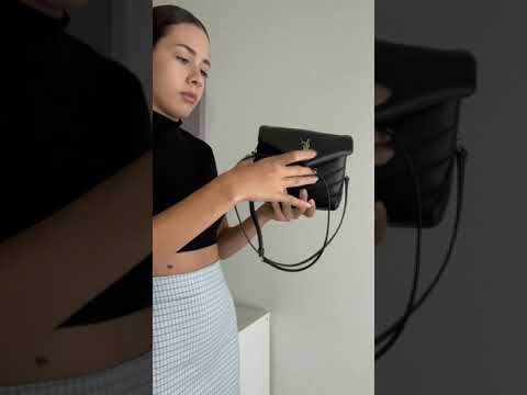 3 WAYS to wear your crossbody bag (styling a crossbody bag 3 ways) #shorts