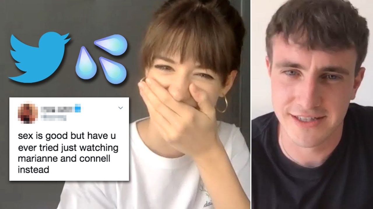 "Normal People" Stars Daisy Edgar-Jones and Paul Mescal Read Thirst Tweets