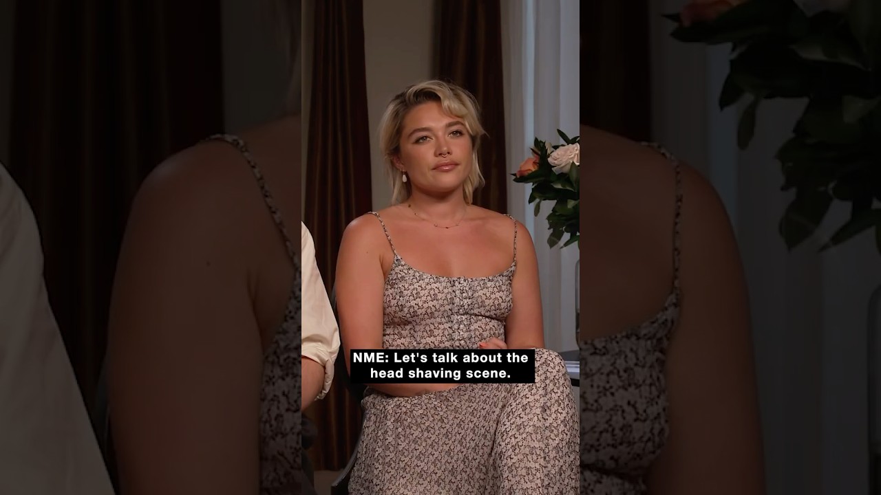 “I’ve shaved my own stuff…” 🤔 Andrew Garfield on shaving Florence Pugh’s head in ‘We Live In Time’