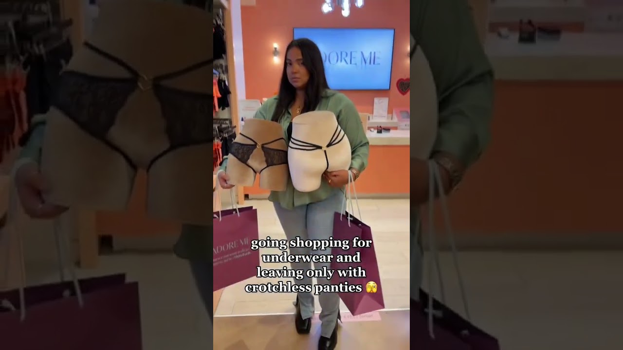 Get them crotchless panties while u can! #shorts #ytshorts #shopping #lingerie #wishlist #fall #sexy