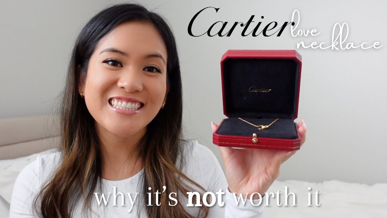 CARTIER LOVE NECKLACE | honest review