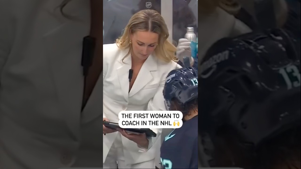 Jessica Campbell Is The First Woman To Coach In The NHL 👏